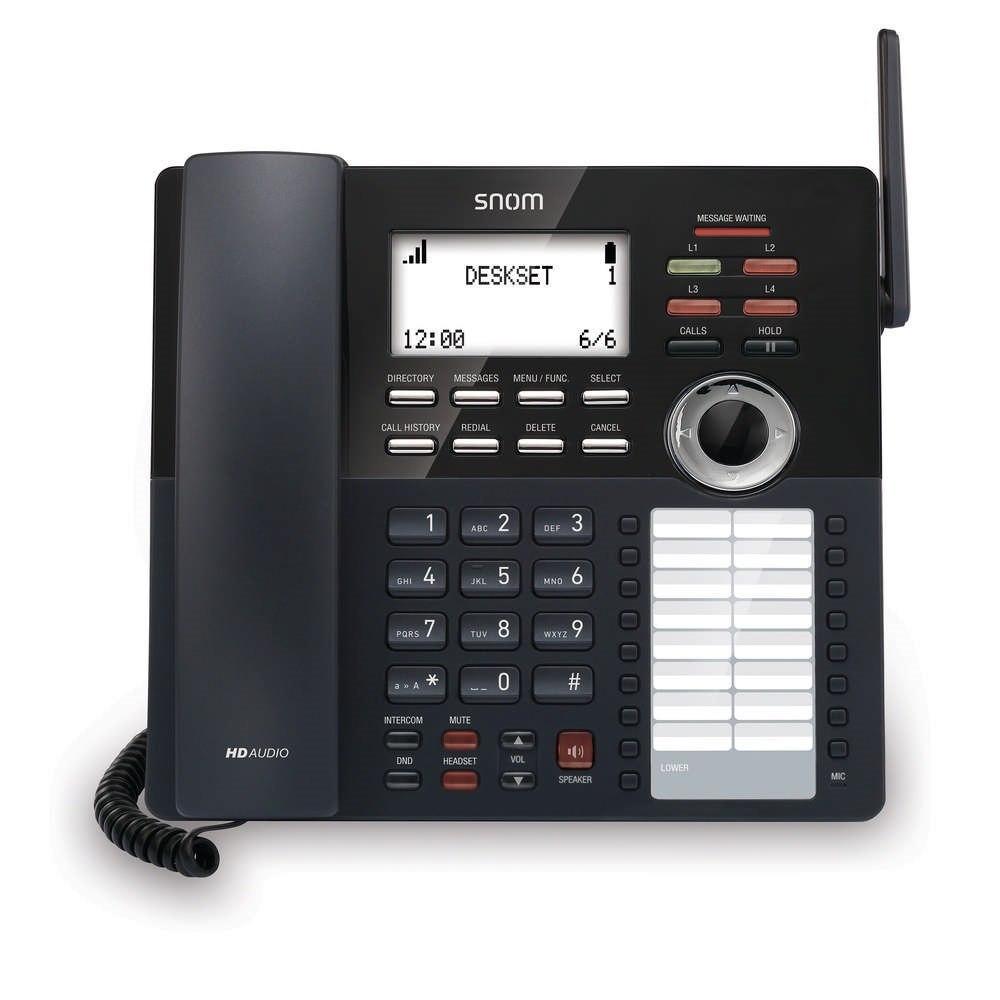 Snom Sip Dect 4-Line Deskset