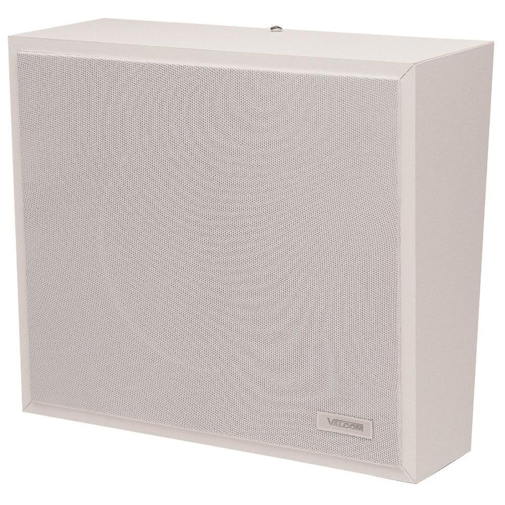 Valcom 1Watt 1Way Wall Speaker - White