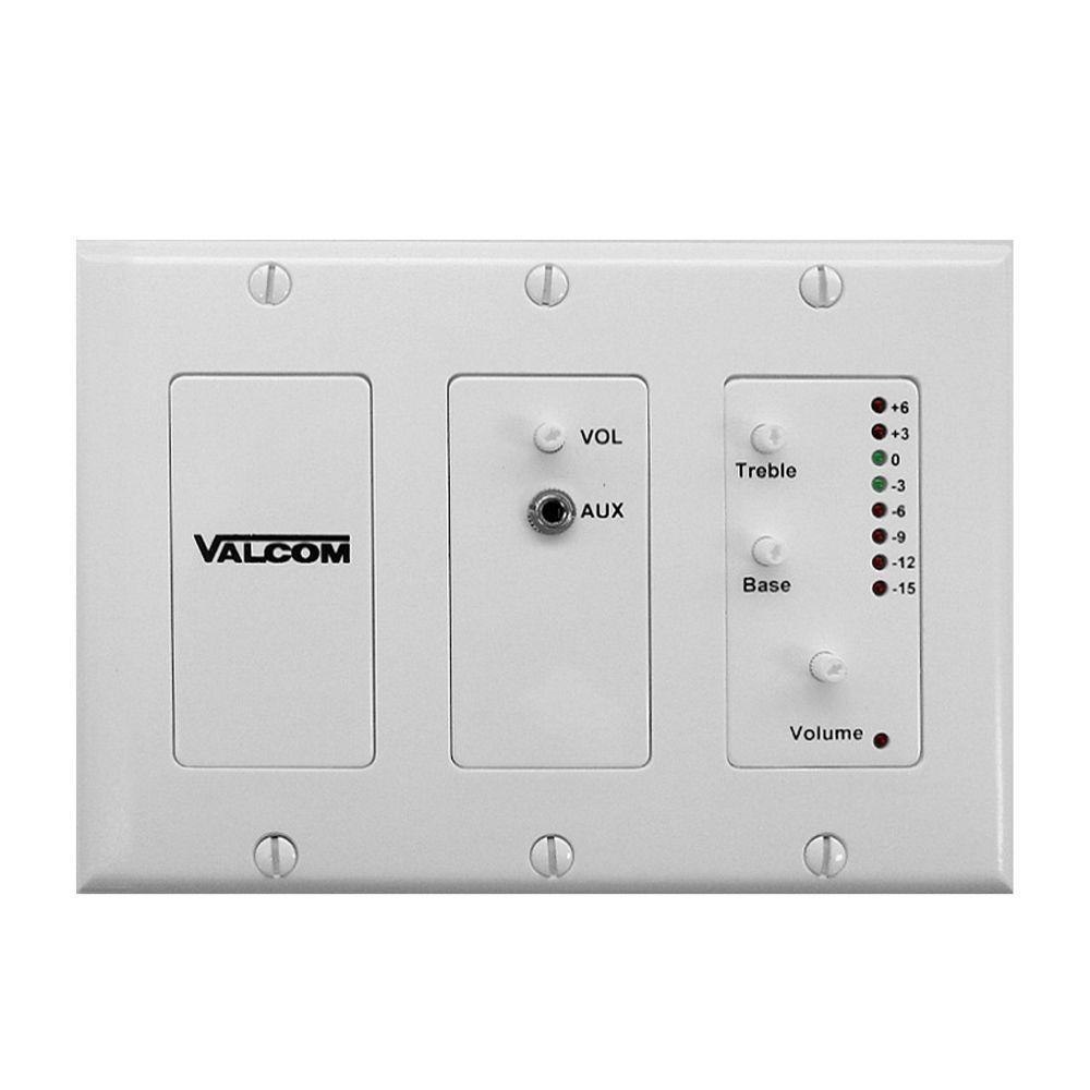 Valcom In-Wall Audio Mixer