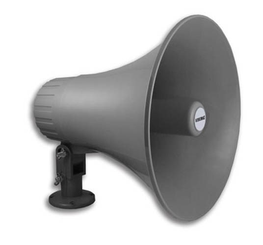 Viking Electronics 30 Watt Paging Horn 8 Ohm And 70V 25V