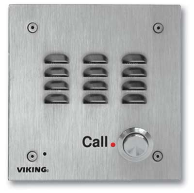 Viking Electronics Stainless Steel Handsfree Ip Phone