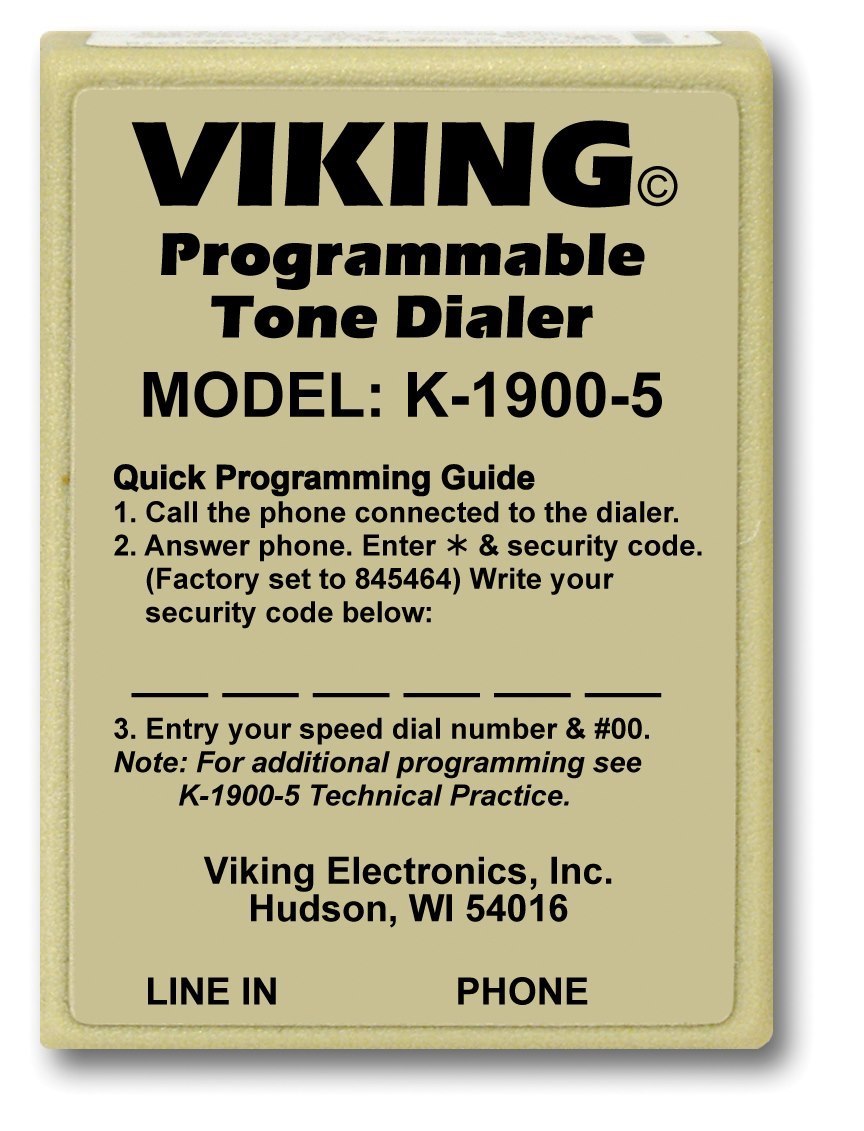 Viking Electronics Viking Hot Dialer With Touch Tone