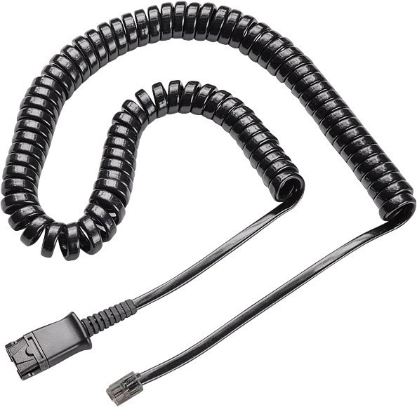 Poly Coil Cord To QD Mod Plug U10 26716-01