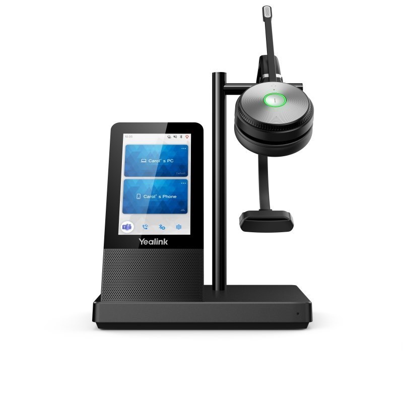 Yealink (WH66-Mono-UC) Unified Communications Premier Dect Wireless Headset