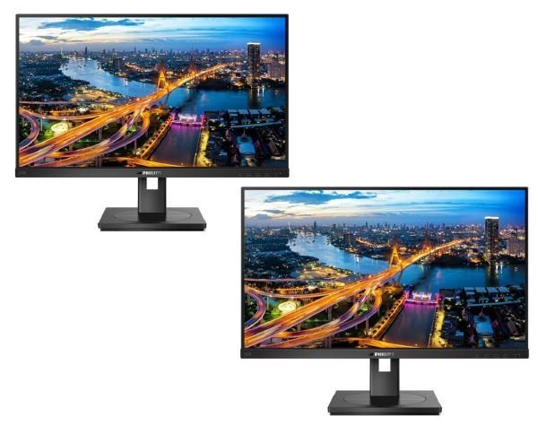 Philips 275B1 + 276B1 Daisy Chain Dual Monitor Bundle