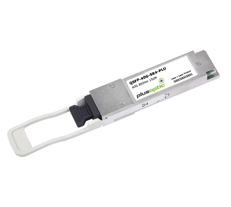 PlusOptic Juniper Compatible (JNP-QSFP-40G-SRX, Qsfpp-4X10ge-Sr), 40G, QSFP+, 850NM, 150M Transceiver, Mtp/Mpo Connector For MMF With Dom | PlusOptic Qsfp-40G-Sr4-Jun
