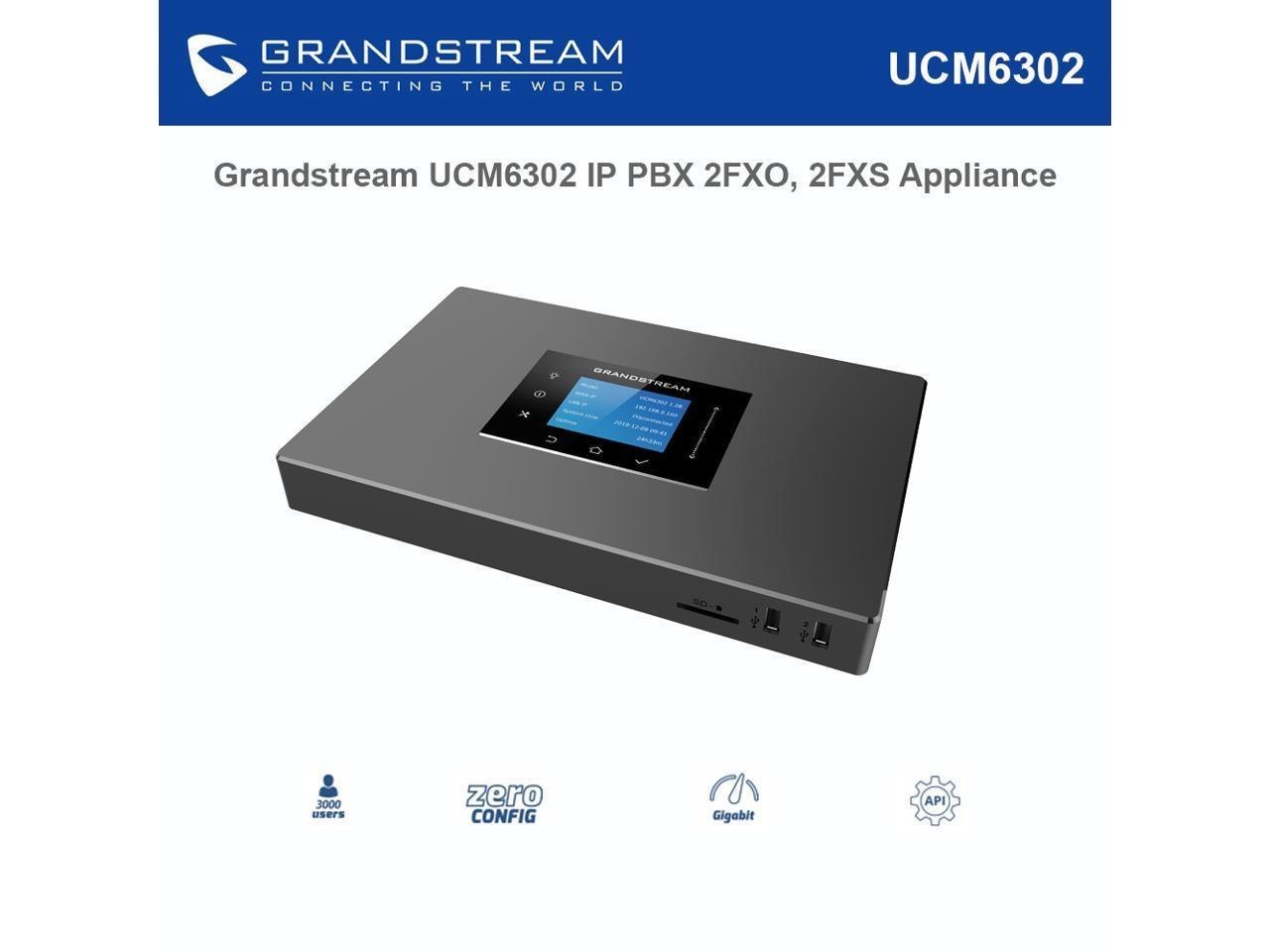 Grandstream PBX Asterick SYS 16 1000 Max
