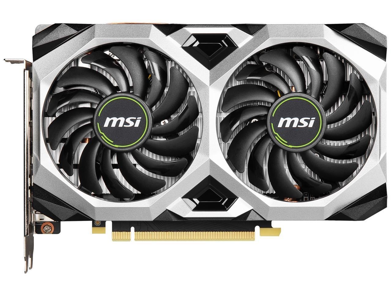 Msi GeForce GTX 1660 Super Ventus XS Oc - Graphics Card - GF GTX 1660 Super - 6 GB GDDR6 - PCIe 3.0 X16 - Hdmi, 3 X DisplayPort