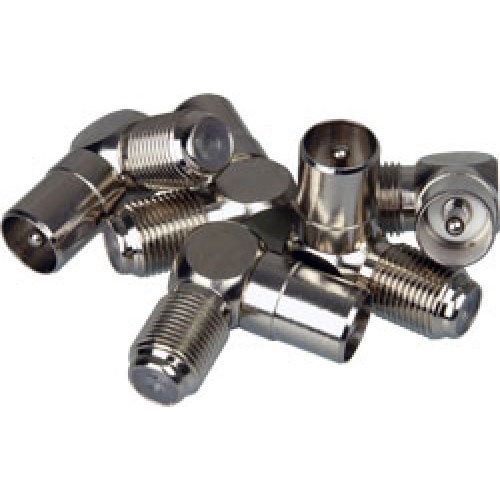 4Cabling Right Angle - F Type Female To Pal Male