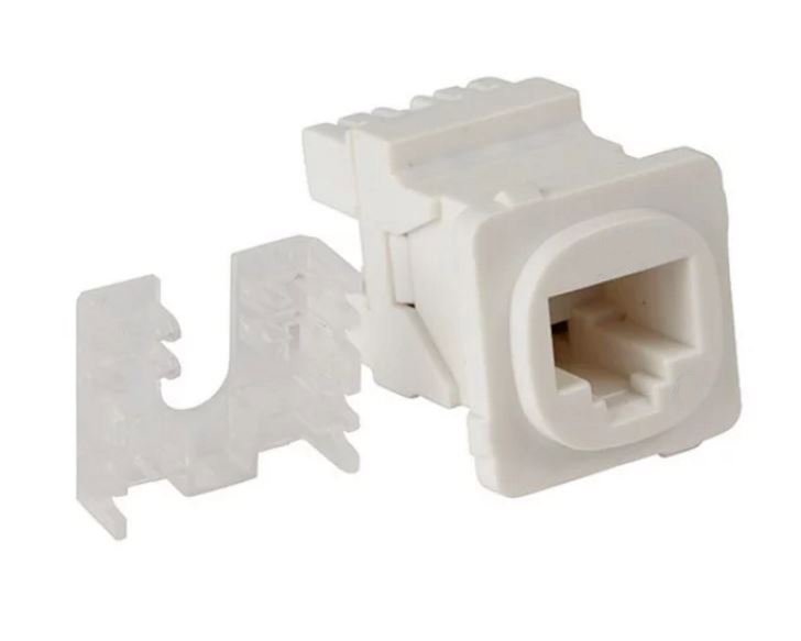 4Cabling Australian Style Cat6 RJ45 Jack | 10 Pack