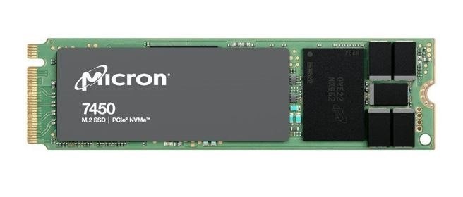 Crucial Micron 7450 Pro 480GB Gen4 NVMe Enterprise SSD 2280 M.2 5000/700 MB/s R/W 280K/40K Iops 800TBW 1DWPD 2M HRS MTTF Server Data Centre 5YRS