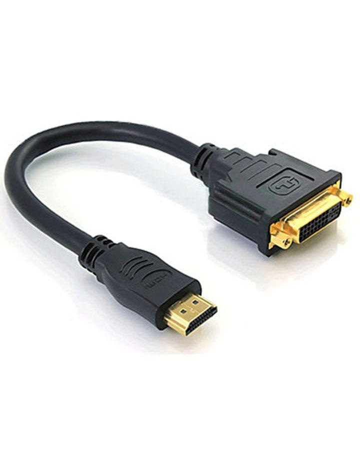 4Cabling Dvi Female To Hdmi® Male Adaptor - 15CM
