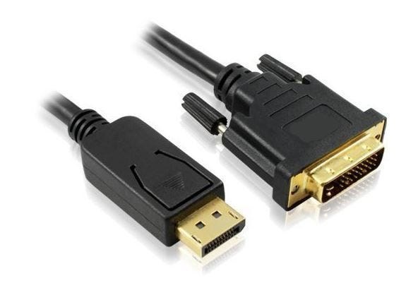 4Cabling 3M DisplayPort Male To Dvi-D Male Cable | Black