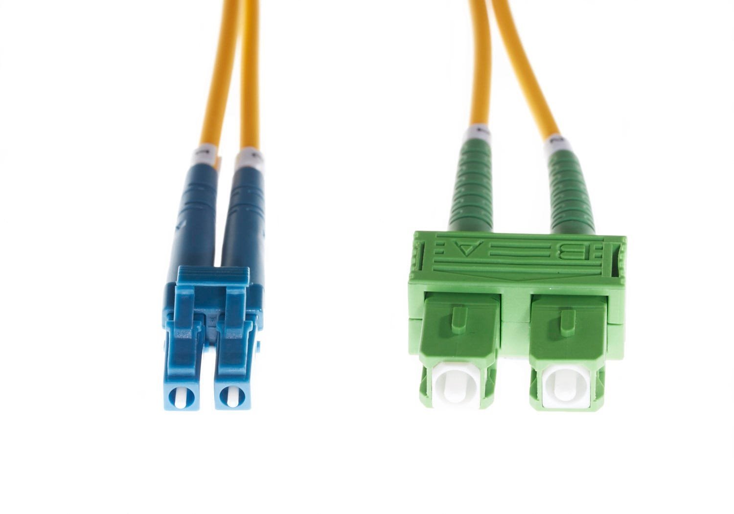 4Cabling 20M Lc-Sc/Apc Os1 / Os2 Singlemode Fibre Optic Duplex Cable