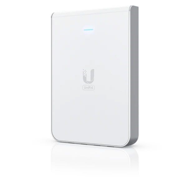 Ubiquiti UniFi Access Point | U6-Iw | UniFi Wi-Fi 6 In-Wall Access Point With A Built-In PoE Switch