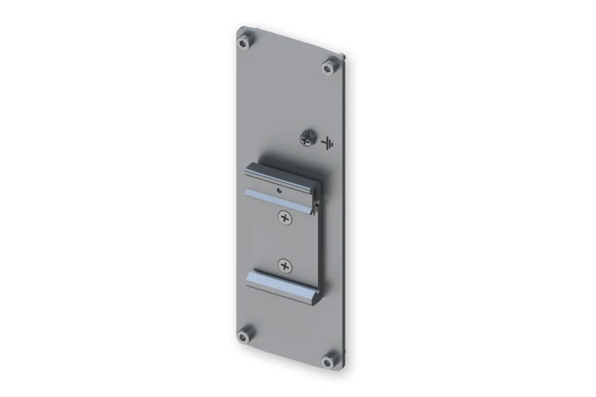 Teltonika | Pr5mec25 | TSW2 Rear Panel With Din Rail Holder | Suitable For TSW200, TSW210