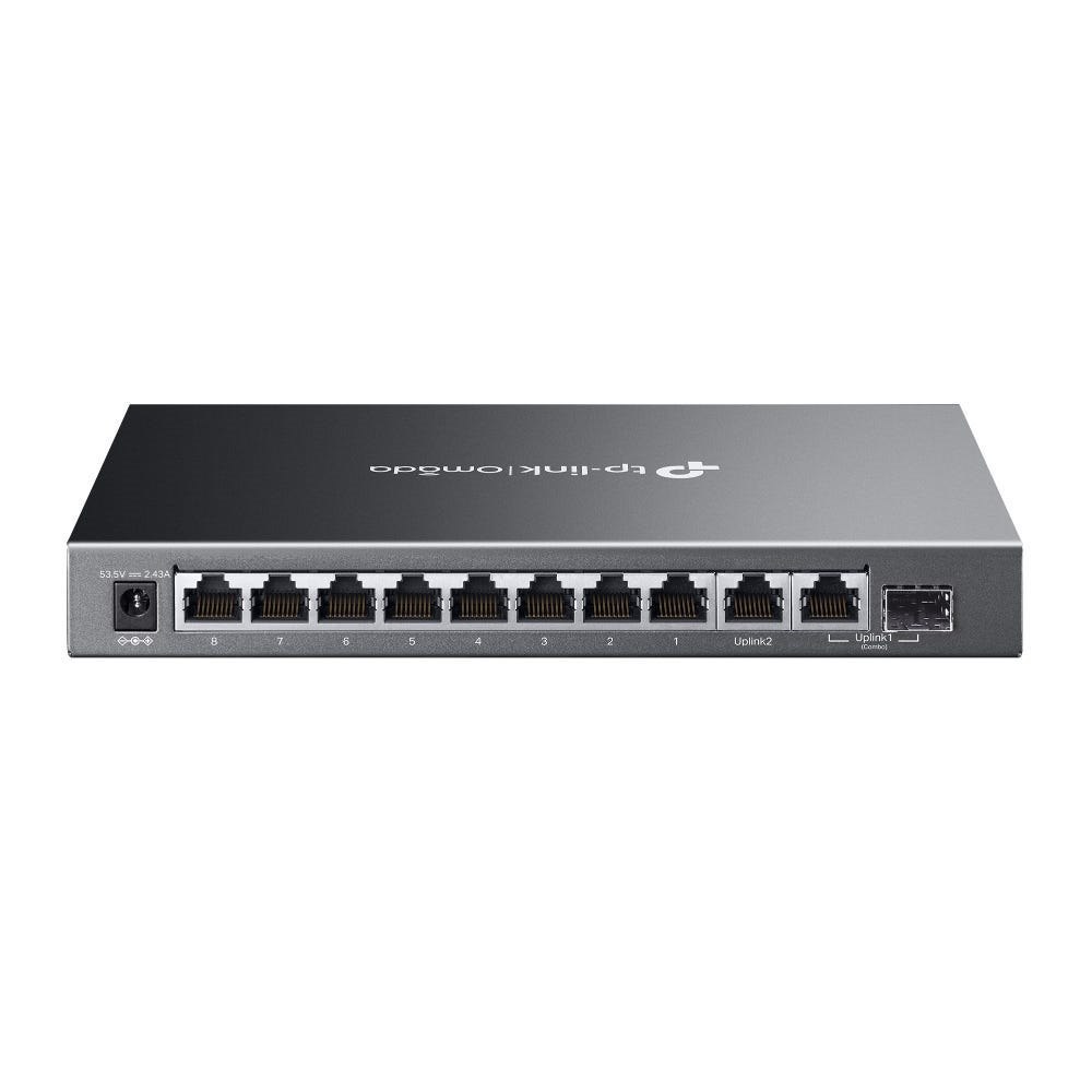 TP-Link Omada 10-Port Gigabit Easy Managed Switch With 8-Port PoE+