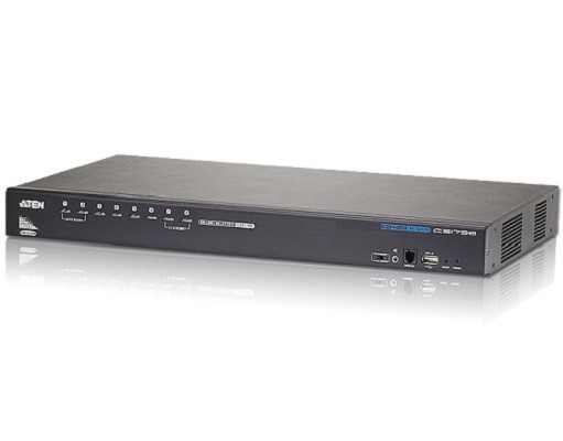 Aten 8 Port Rackmount Usb 2.0 Hdmi KVMP Switch. Support HDCP, Video DynaSync, Multi-Display Feature, KB/MS Emulation - [ Old Sku: CS-1798 ]