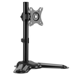 Brateck 17''-32'' Single Screen Articulating Monitor Stand. Free-Tilting Design, Sturdy Steel Base, 360 Rotary Vesa Plate. Vesa 75X75, 100X100, Max Load 8Kgs. Built-In Cable Management.