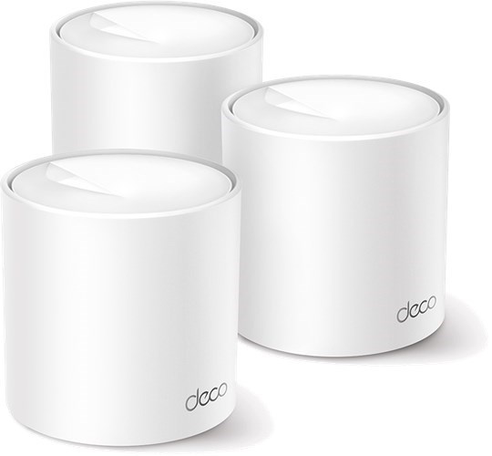 TP-Link Deco X10 Wi Fi 6 Mesh Ax1500 - Triple Pack