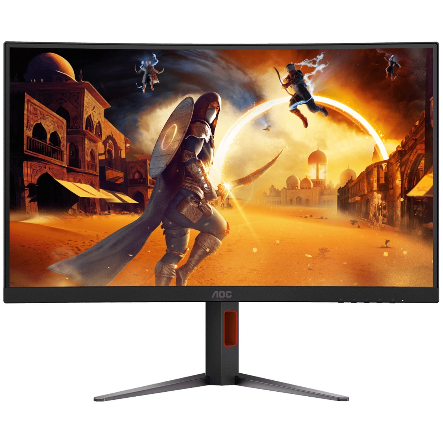 Aoc C27G4Z 27" FHD 280Hz Curved Gaming Monitor - 1920X1080 0.5MS HDR10 Hdmi+ Displayport Height Adjustable 100X100 Vesa