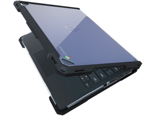 UZBL - Notebook protective bumper - rugged - clear - for Lenovo 100e Chromebook Gen 3 82J8, 82UY, 82V0