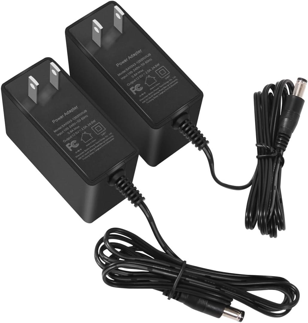 12VDC 2 AMP Plus-In Power Supply w/ Screw Terminals