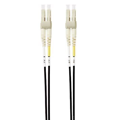 4Cabling 0.5M LC-LC Om4 Multimode Fibre Optic Patch Cable: Black
