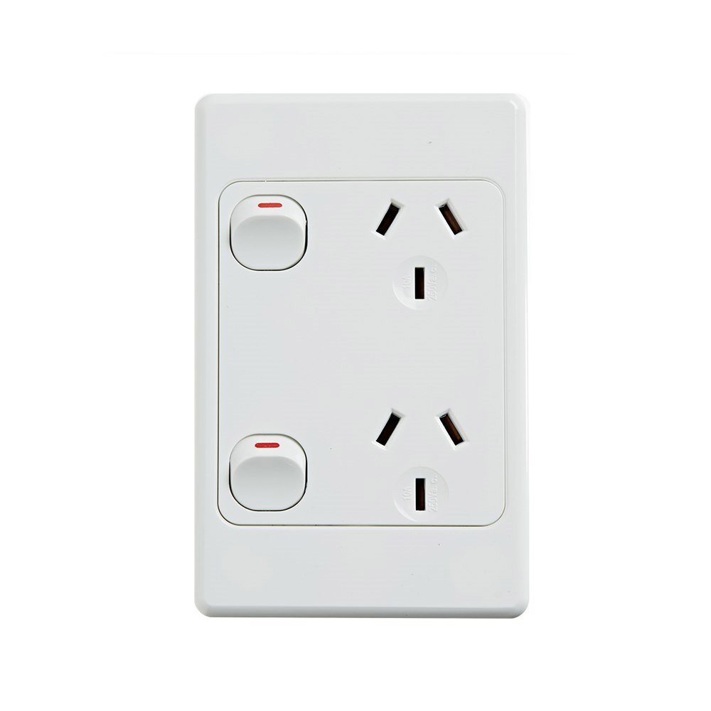 4Cabling 4C | Ultima Double Power Point 250V 10A | Vertical