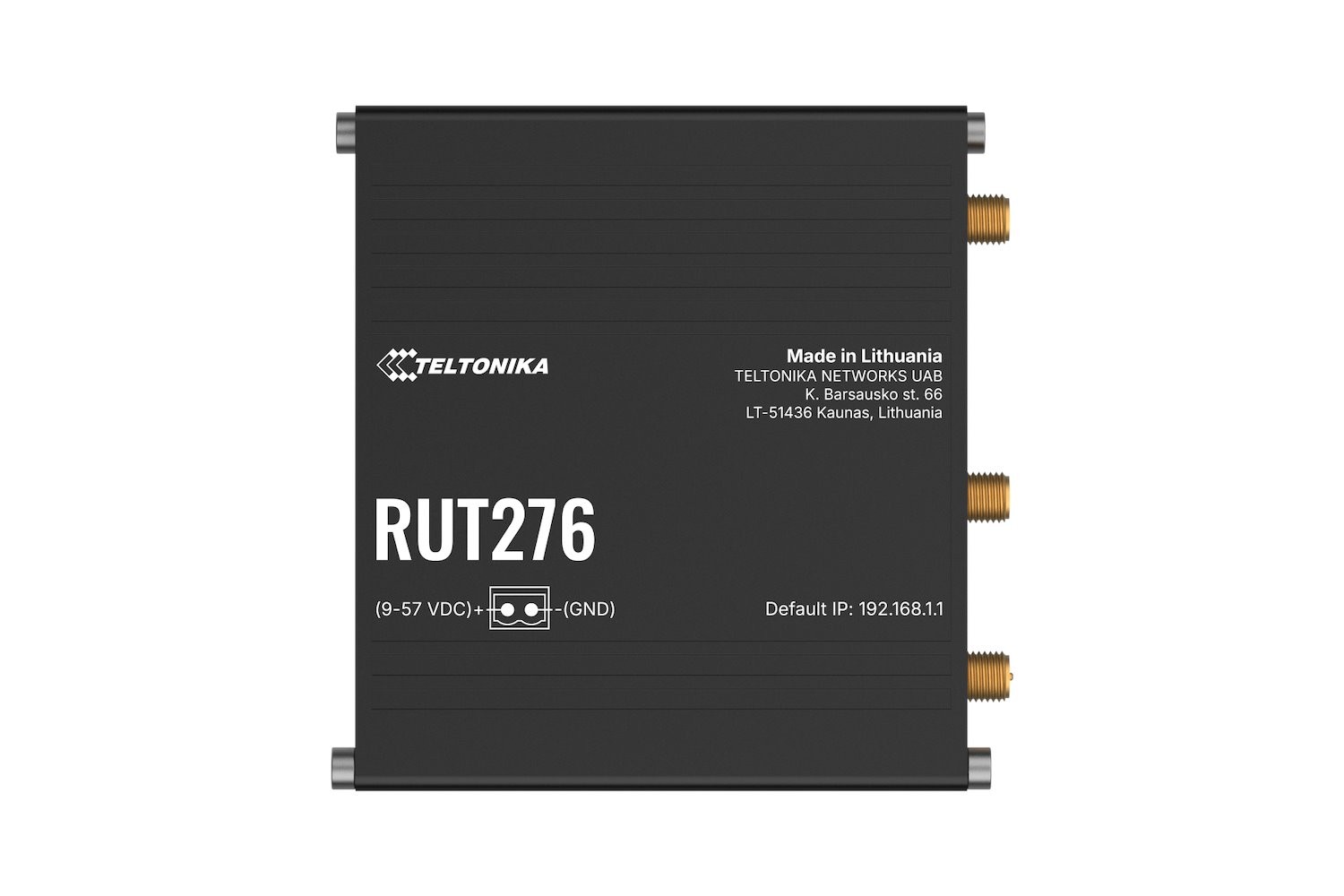 Teltonika | Rut276 | Dual Sim Redcap 5G Compact Industrial Router ** Psu Not Included **