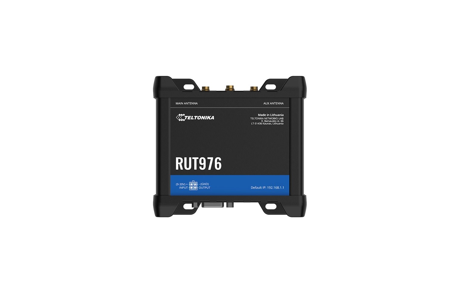 Teltonika | Rut976 | Redcap Dual Sim 5G Compact Industrial Router