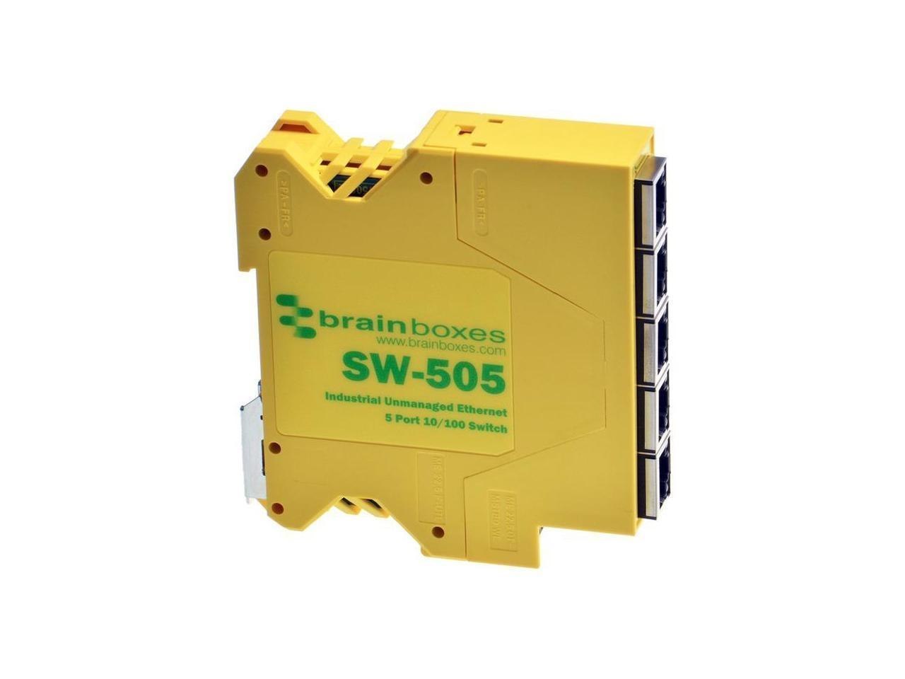 Brainboxes Industrial Ethernet 5Port SW