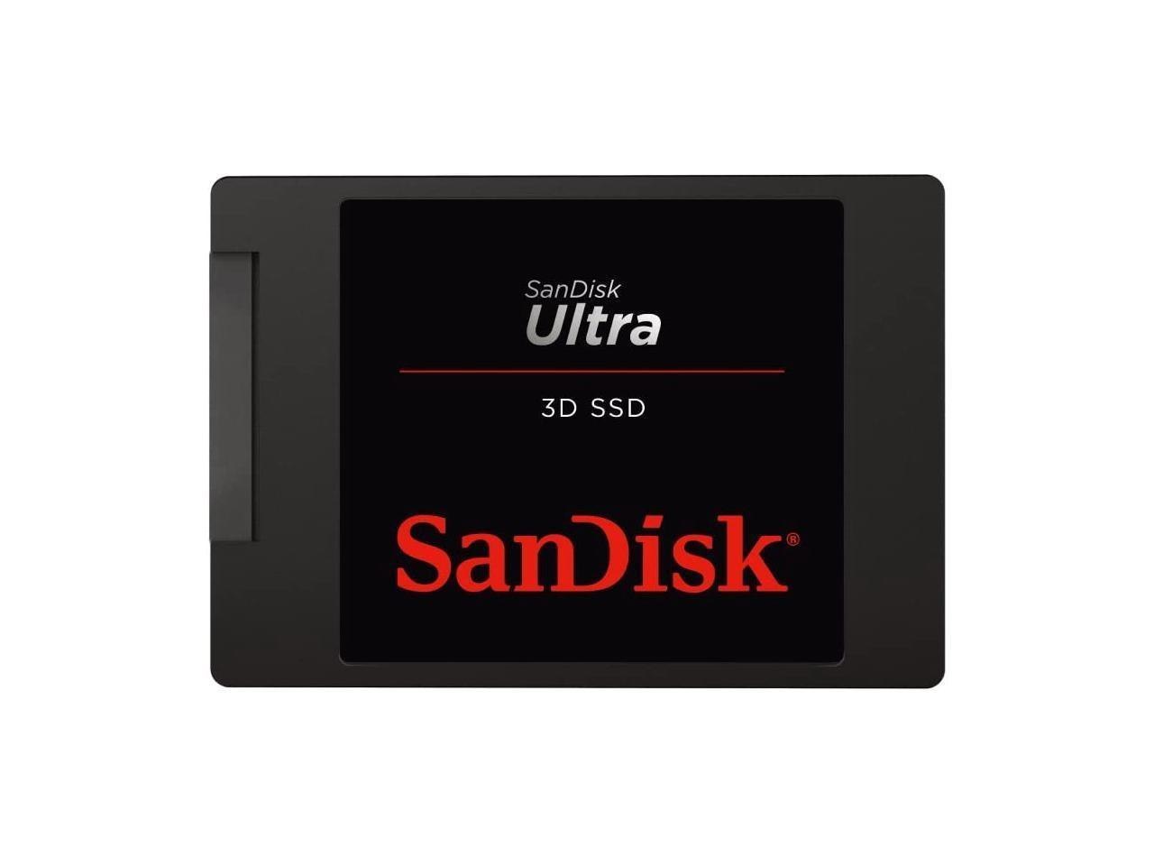 Sandisk Solid State Drive Ultra, 4TB, Internal SDSSDH3-4T00-G25, Sata, 2.5In, SS