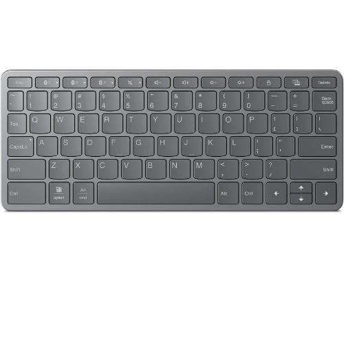 Lenovo Multi-Device Wireless Keyboard - (ZG38C05811), Connect Upto 3 Devices, Convenient & Comfort Typing, Flexible Connectivity, 1 Year Warranty
