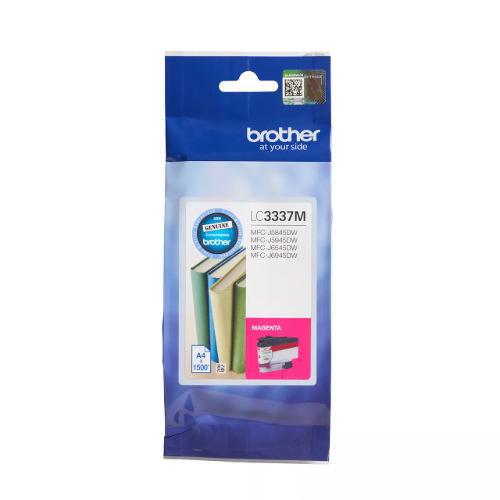 Brother LC3337M Original High Yield Inkjet Ink Cartridge - Magenta Pack