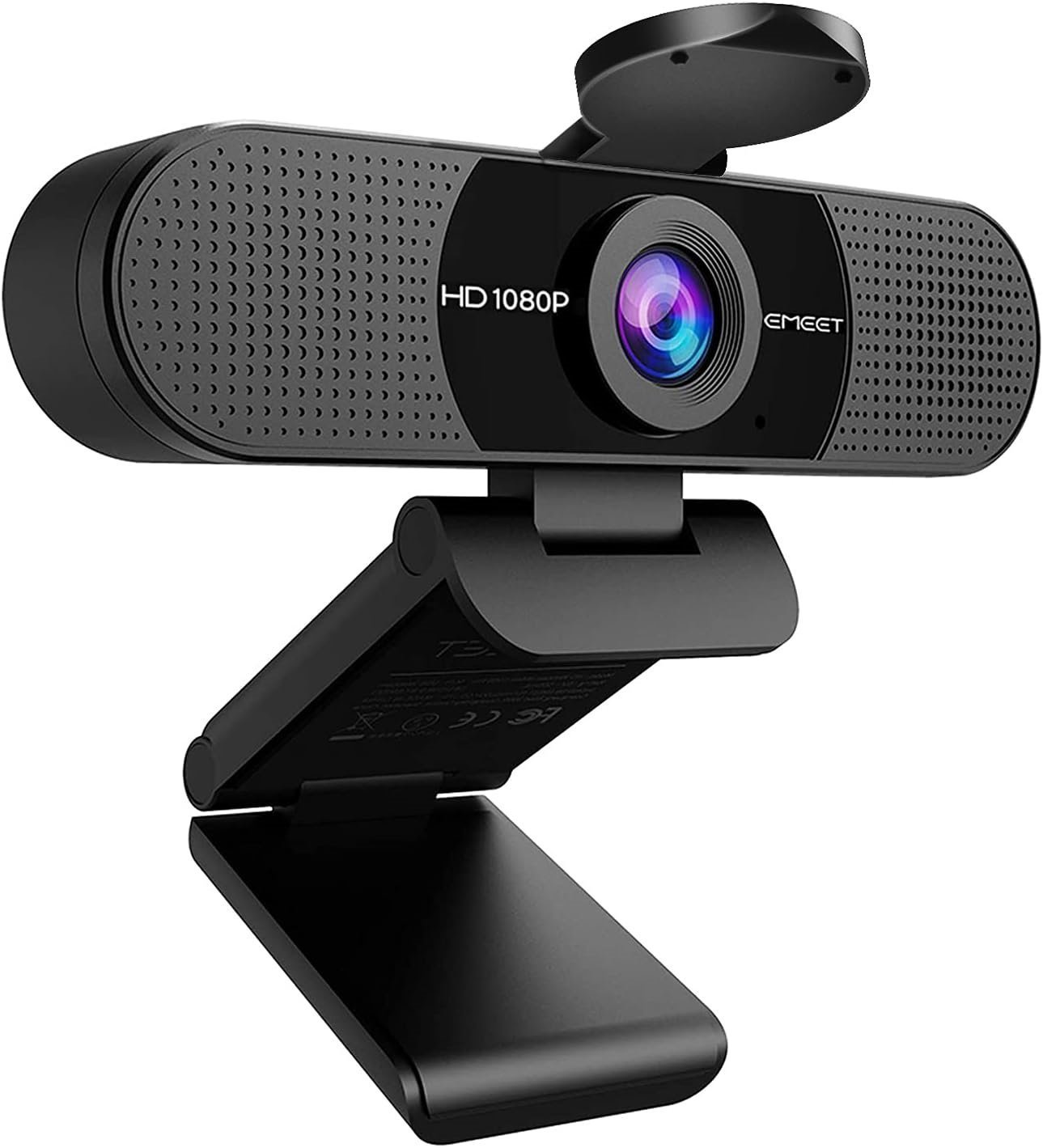 EMEET 1080P Webcam with Microphone, C960 Web Camera, 2 Mics Streaming Webcam