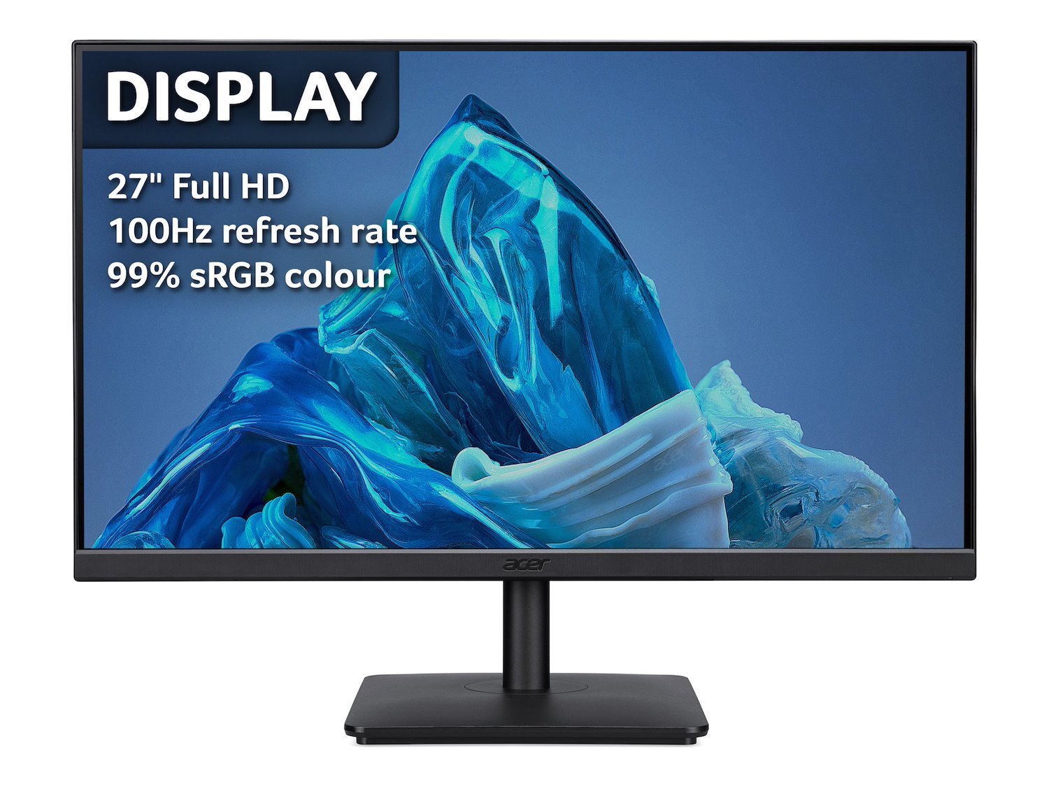 Acer Vero V277 E 27" Class Full HD LED Monitor - 16:9 - Black