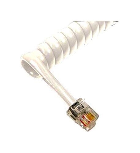 CableSys Gcha444006-Fwh / 6' Handset Cord - White