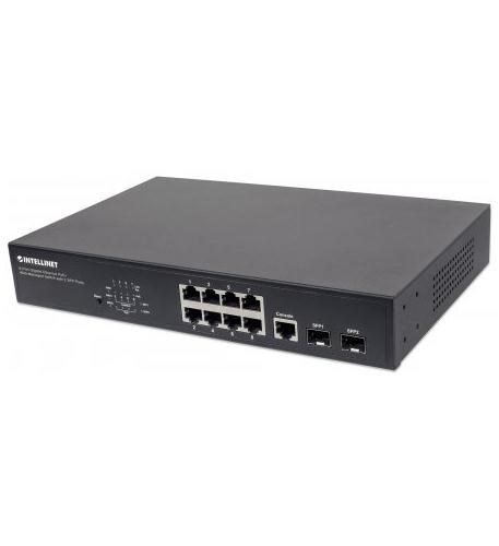 Intellinet 8 Port Managed Gigabit PoEplus 140Watt