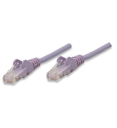 Intellinet CAT5e Boot Patch Cord 5 FT Purple