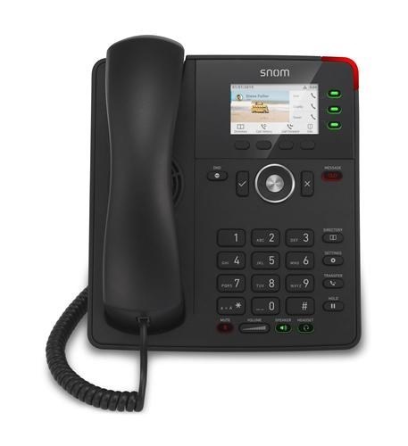 Snom D717 Sip Phone 2.8In LCD 4 Sip