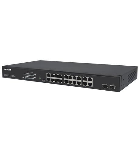 Intellinet 16-Port Gigabit Ethernet PoEplus Switch