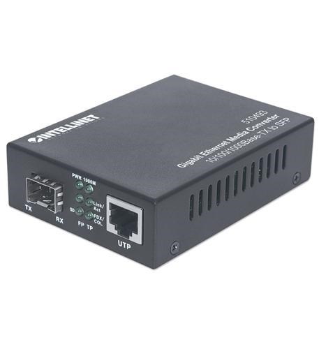 Intellinet Gigabit Ethernet To SFP Media Converter