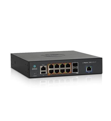 Cambium PoE Switch; 8 1G And 2 SFP Fiber Ports