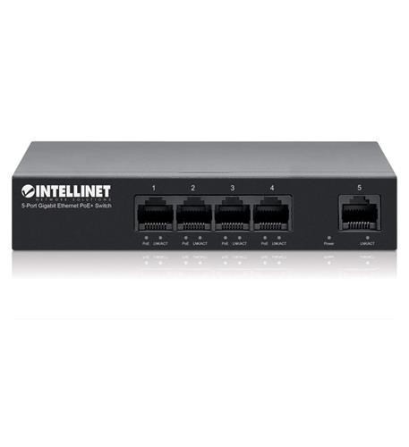 Intellinet 5-Port GB Ethernet PoEplus Switch