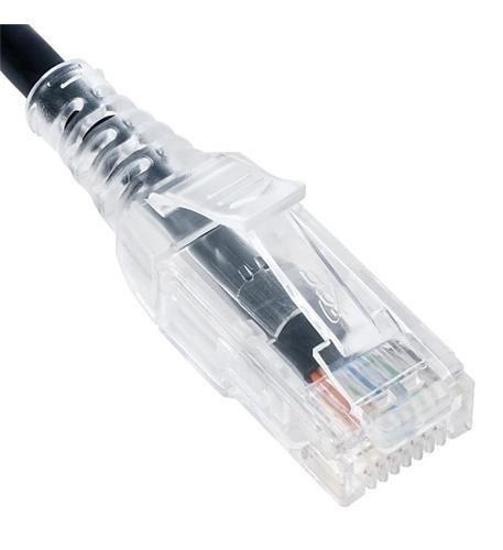 Icc Patch Cord; Cat 6 Slim Clear SR 10PK 3FT
