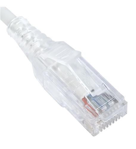 Icc Patch Cord; Cat 6 Slim Clear SR 10PK 7FT