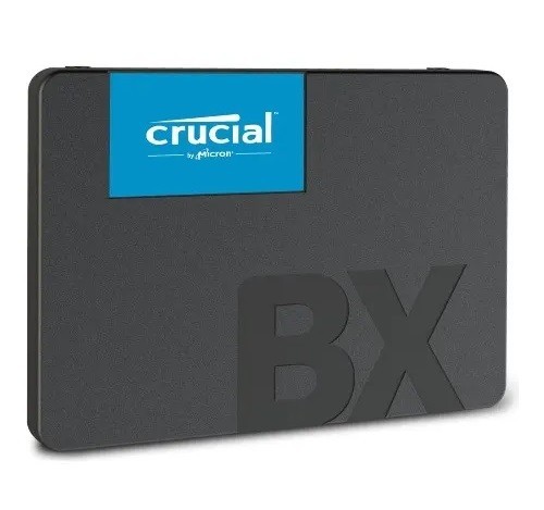 Crucial BX500 500GB 2.5' Sata3 6Gb/s SSD - 3D Nand 550/500MB/s 7MM 1.5 Mil MTBF 3YR WTY Acronis True Image Solid State Drive