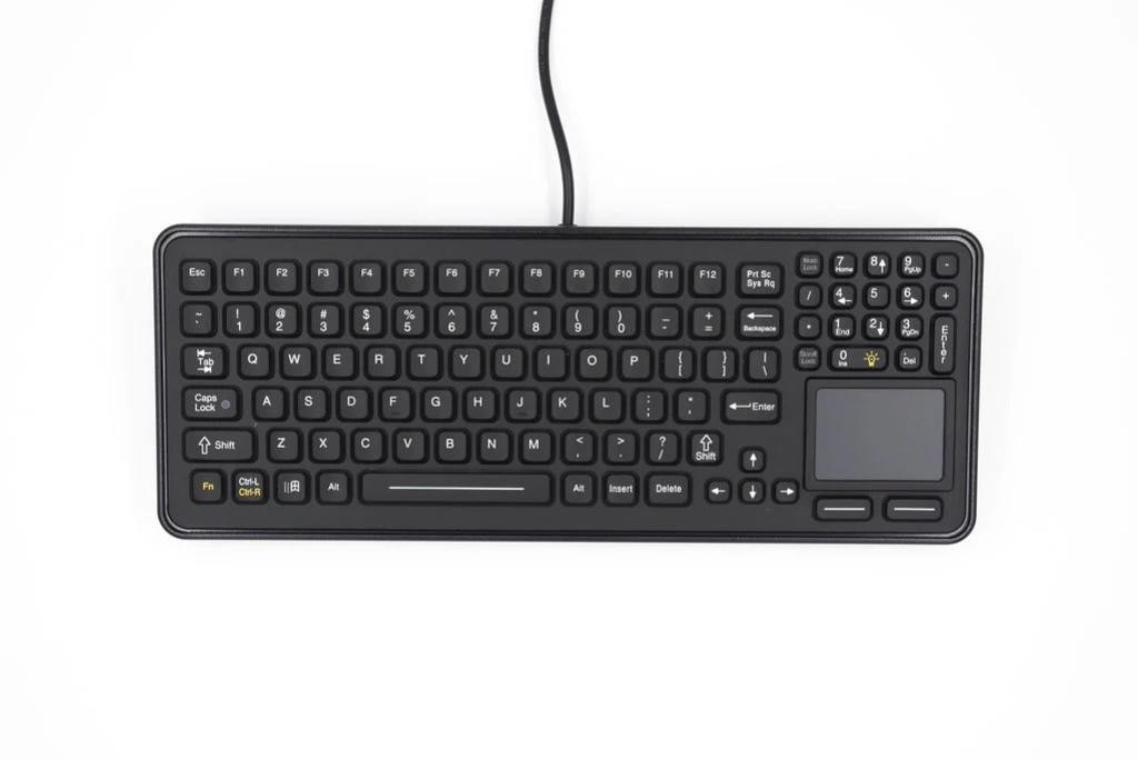 Ikey Rugged Keyboard W/ PS2 Cable Black