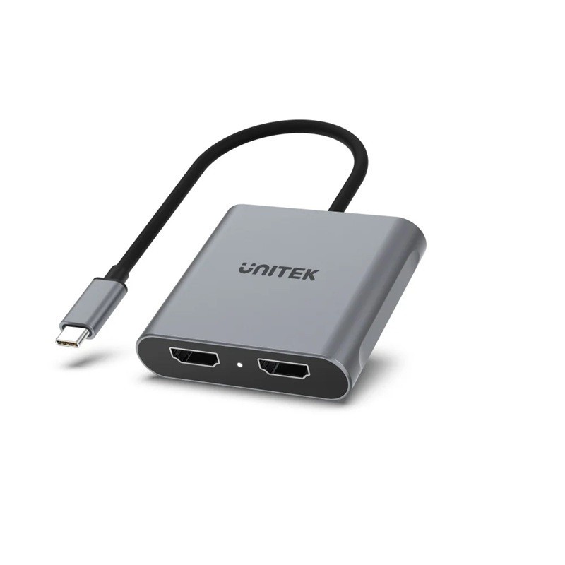 Unitek Usb-C To Dual Hdmi 4K Adapter